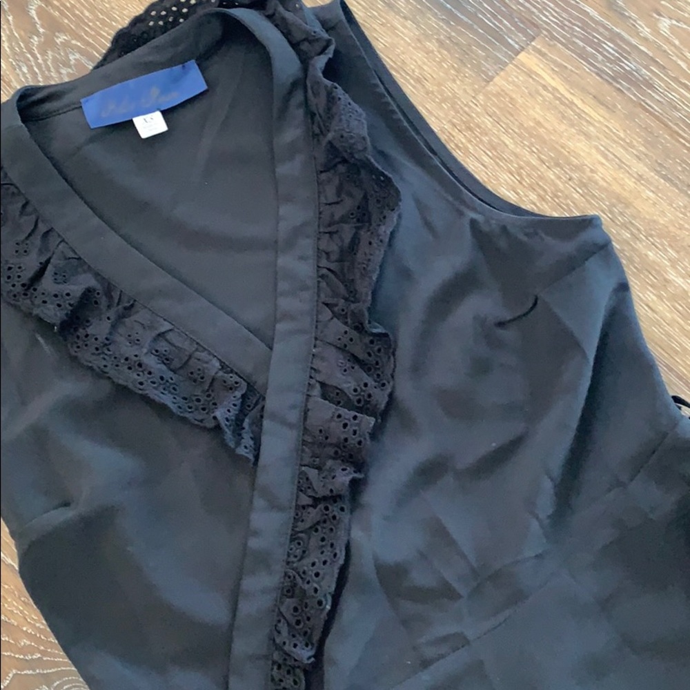 Black wrap blouse - Francesca’s Boutique XS
